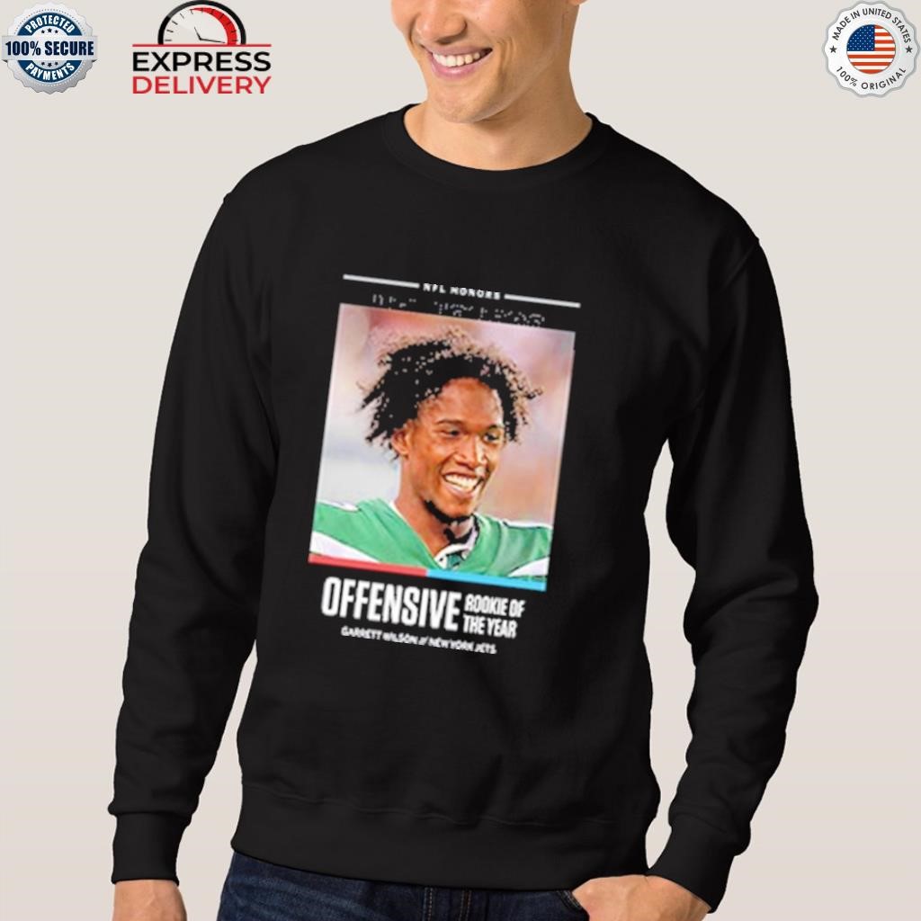 Garrett Wilson New York Offensive Rookie Of The Year Shirt, hoodie,  sweater, long sleeve and tank top