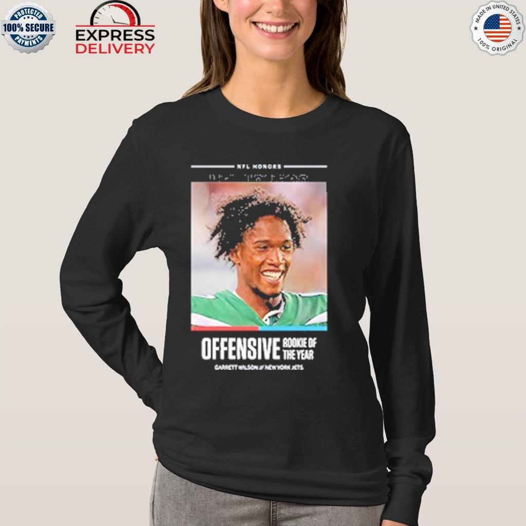 Garrett wilson is 2022 nfl offensive rookie of the year shirt