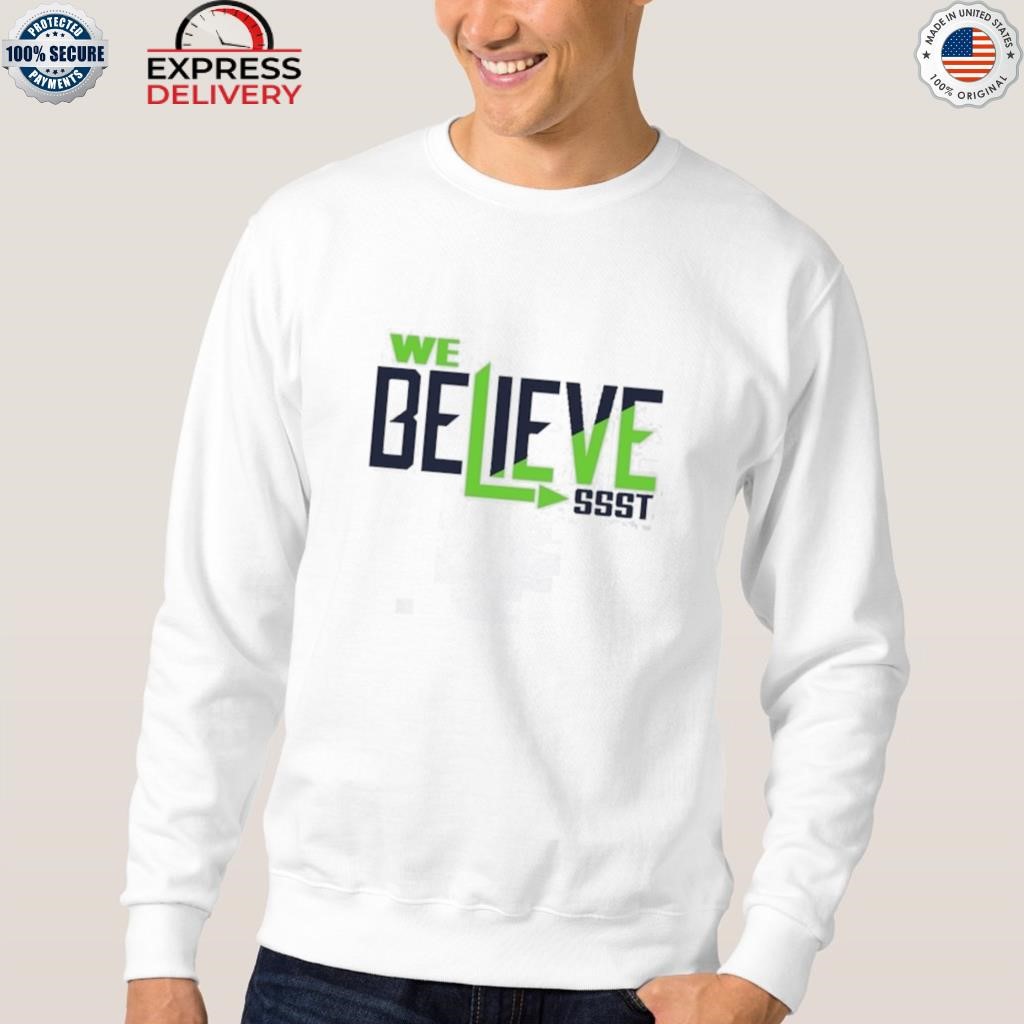 Geno smith 3 we believe ssst shirt, hoodie, sweater, long sleeve and tank  top