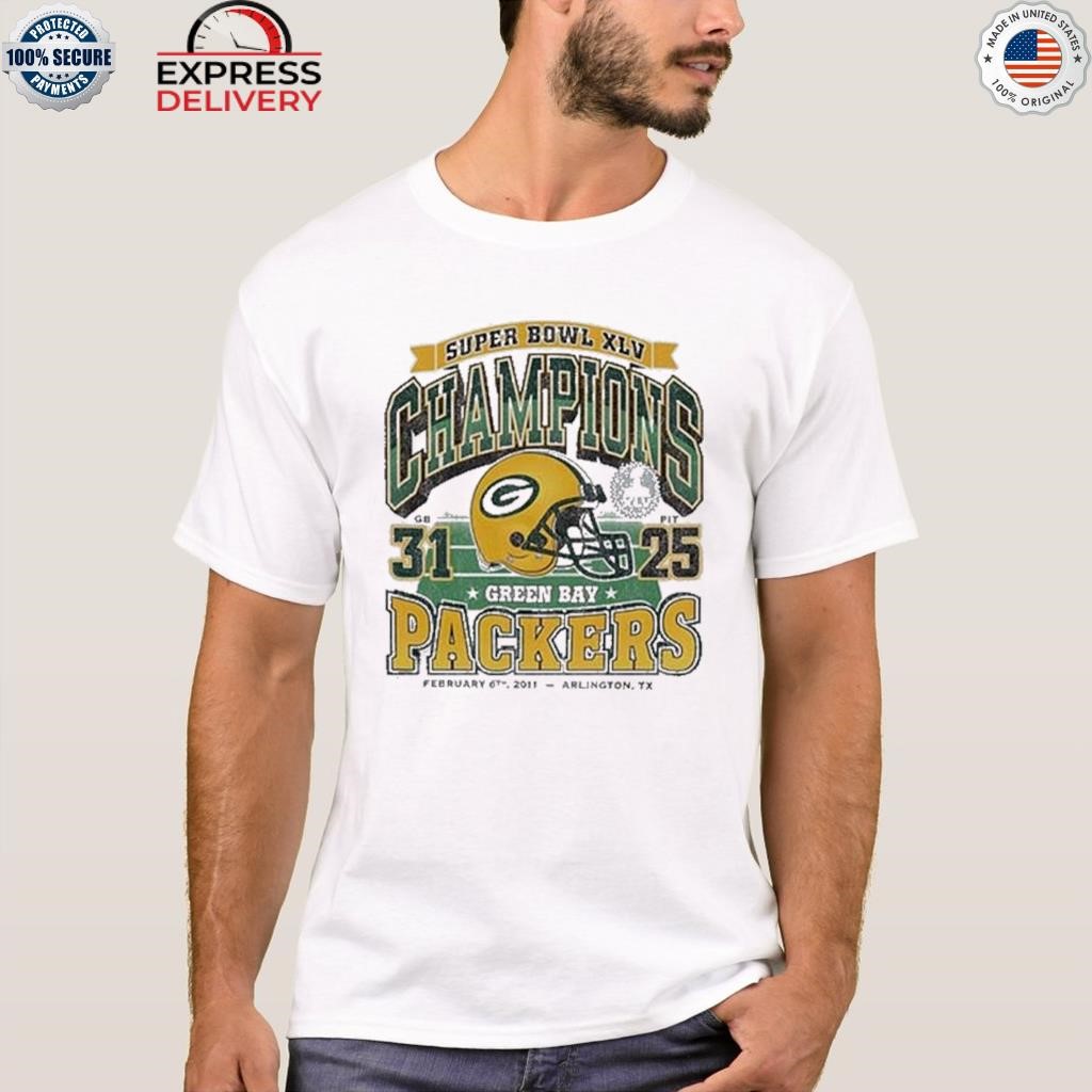 green bay packers super bowl shirts