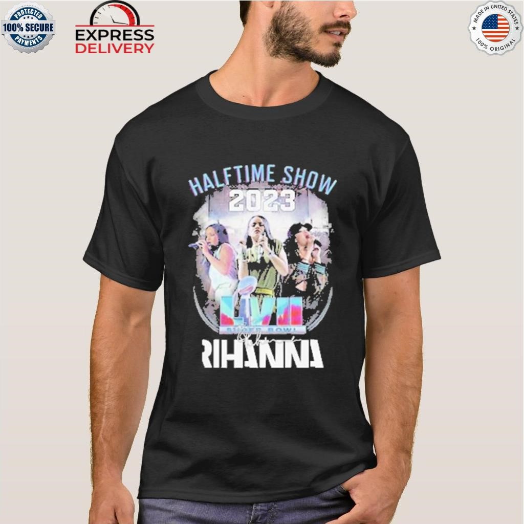 Super Bowl Lvii Rihanna Halftime Show T-Shirt Supper 2023