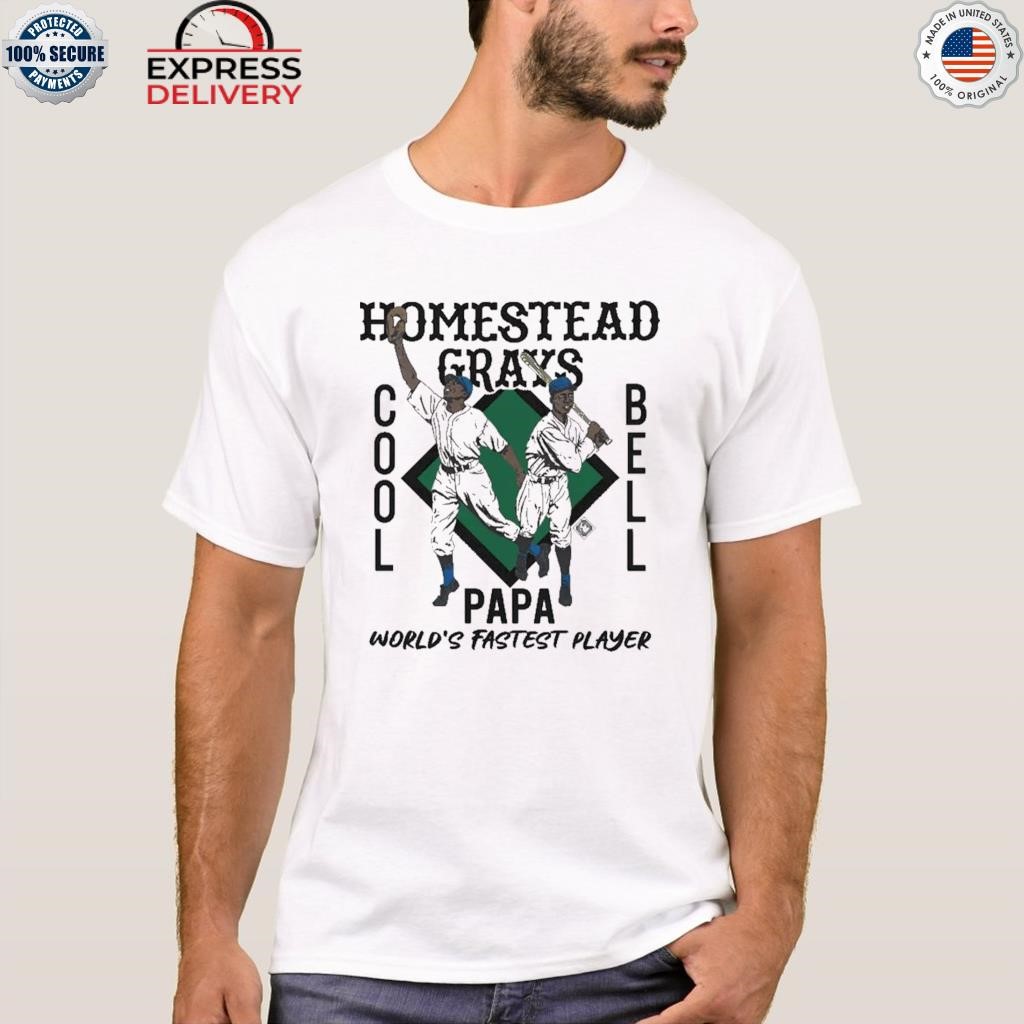 Homestead grays cool papa bell shirt
