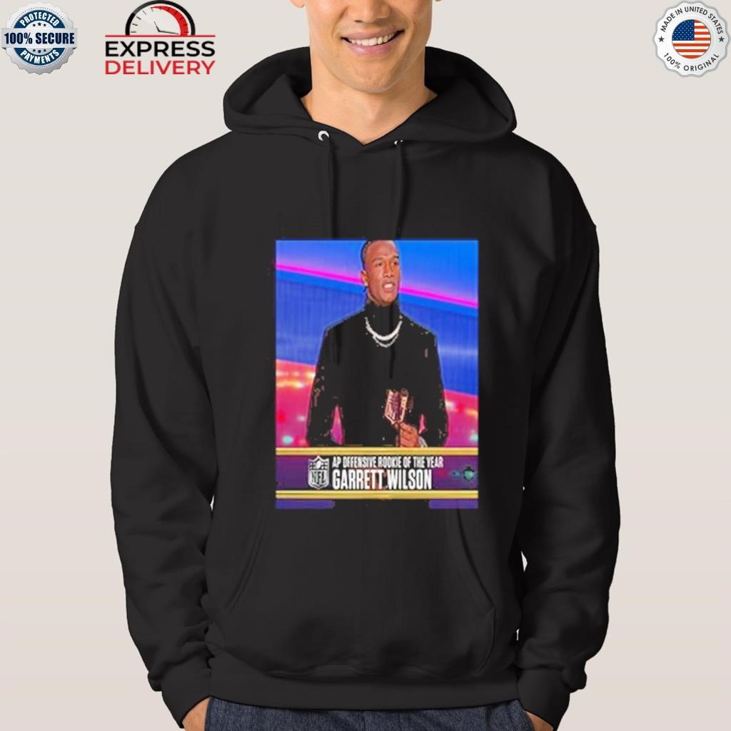 Garrett Wilson New York J Cartoon Football Shirt, hoodie, sweater