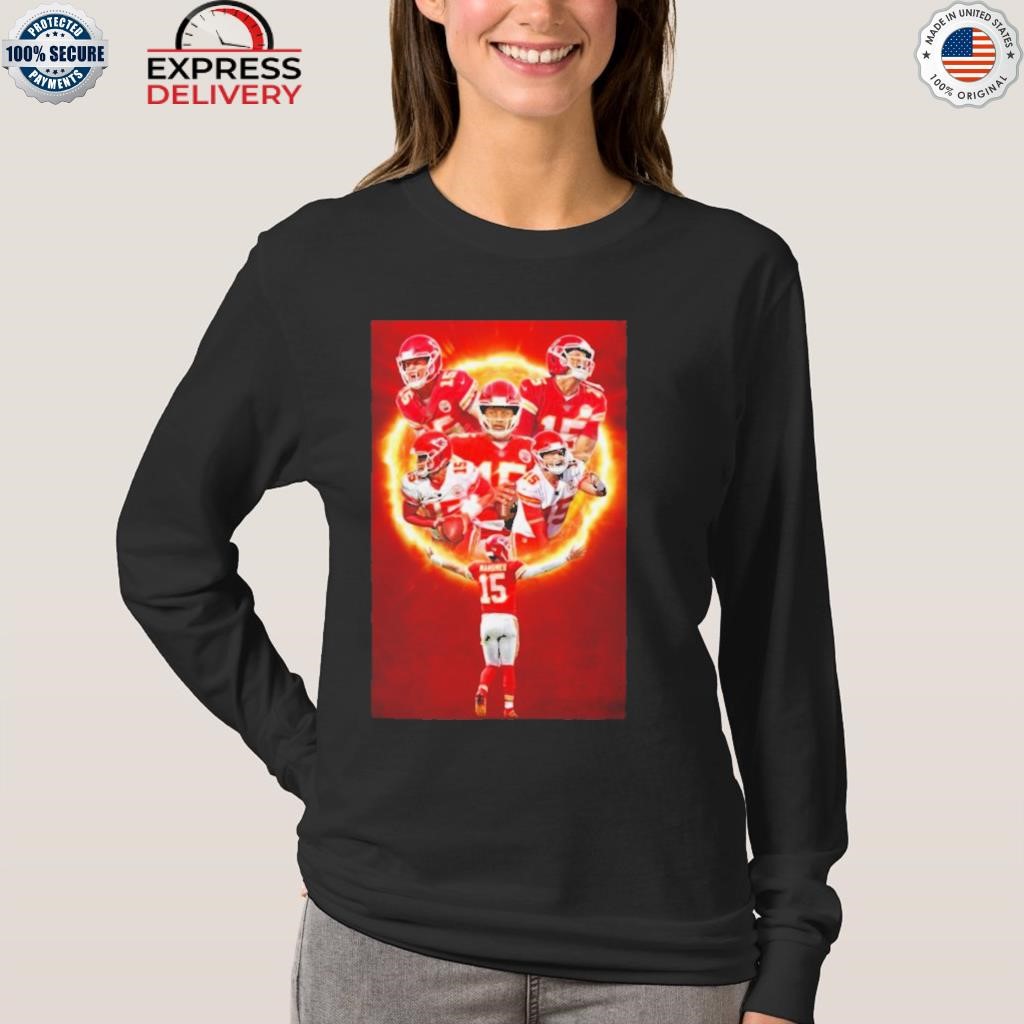 Patrick Mahomes 15 Kansas City Chiefs football player poster gift shirt,  hoodie, sweater, long sleeve and tank top