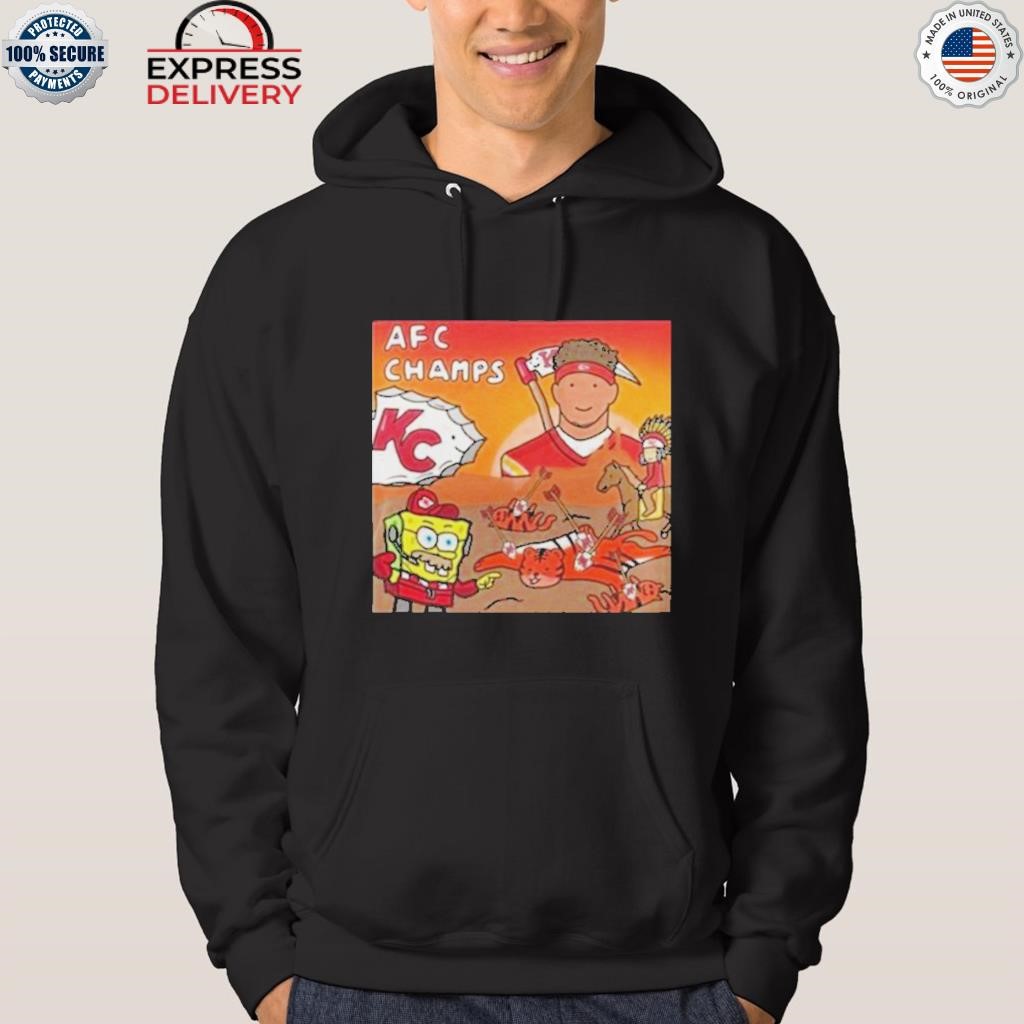 Spongebob Kansas City Chiefs Shirt - High-Quality Printed Brand