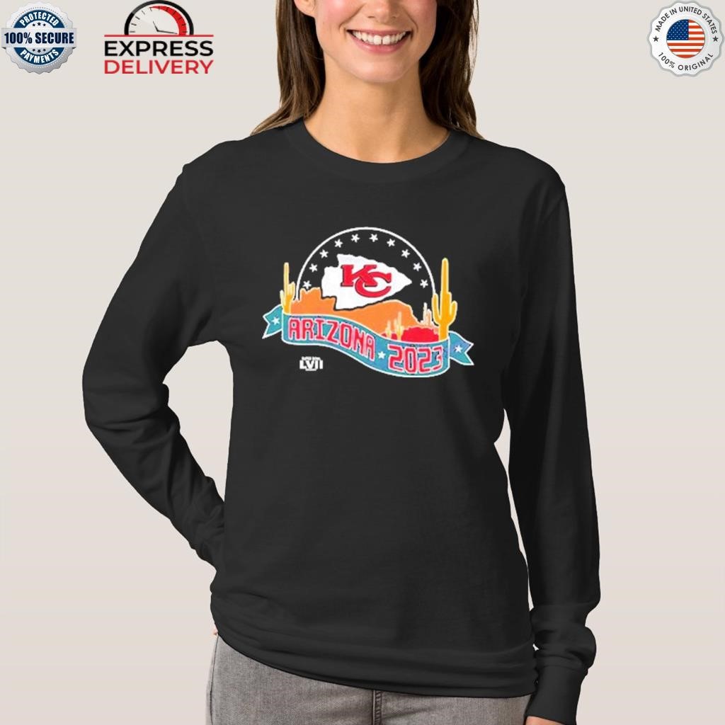 2023 Super Bowl LVII Kansas City Chiefs Arizona T-Shirt - T-shirts