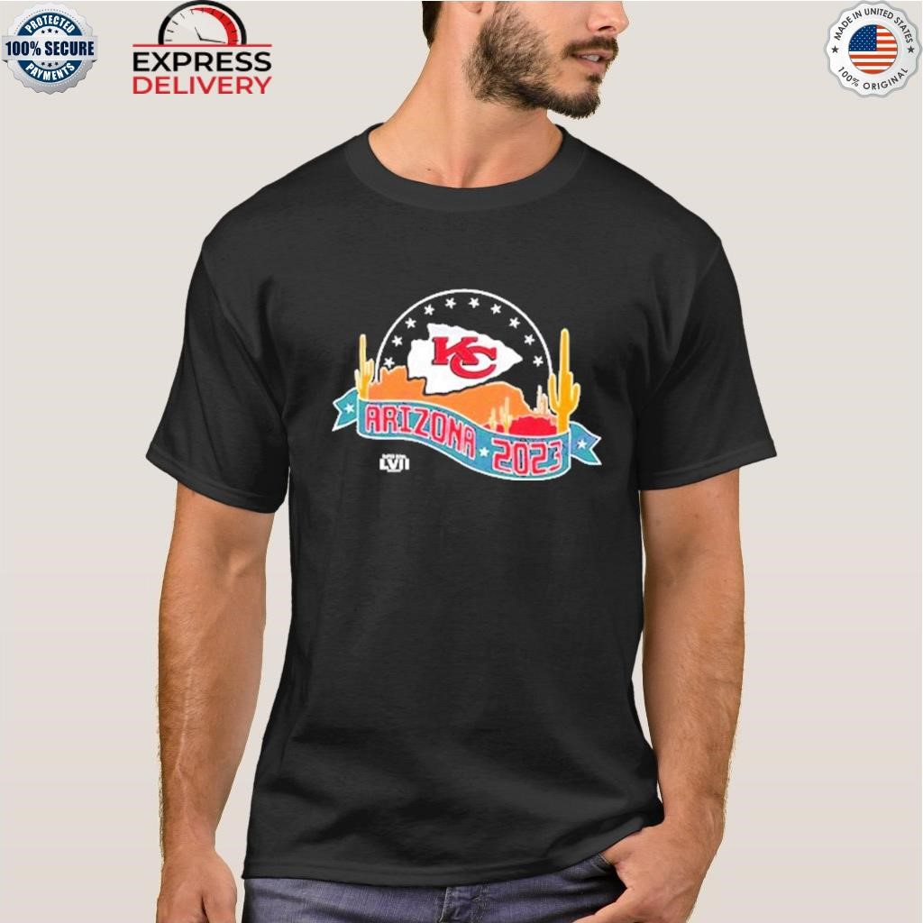 2023 Super Bowl LVII Kansas City Chiefs Arizona T-Shirt - T-shirts Low Price