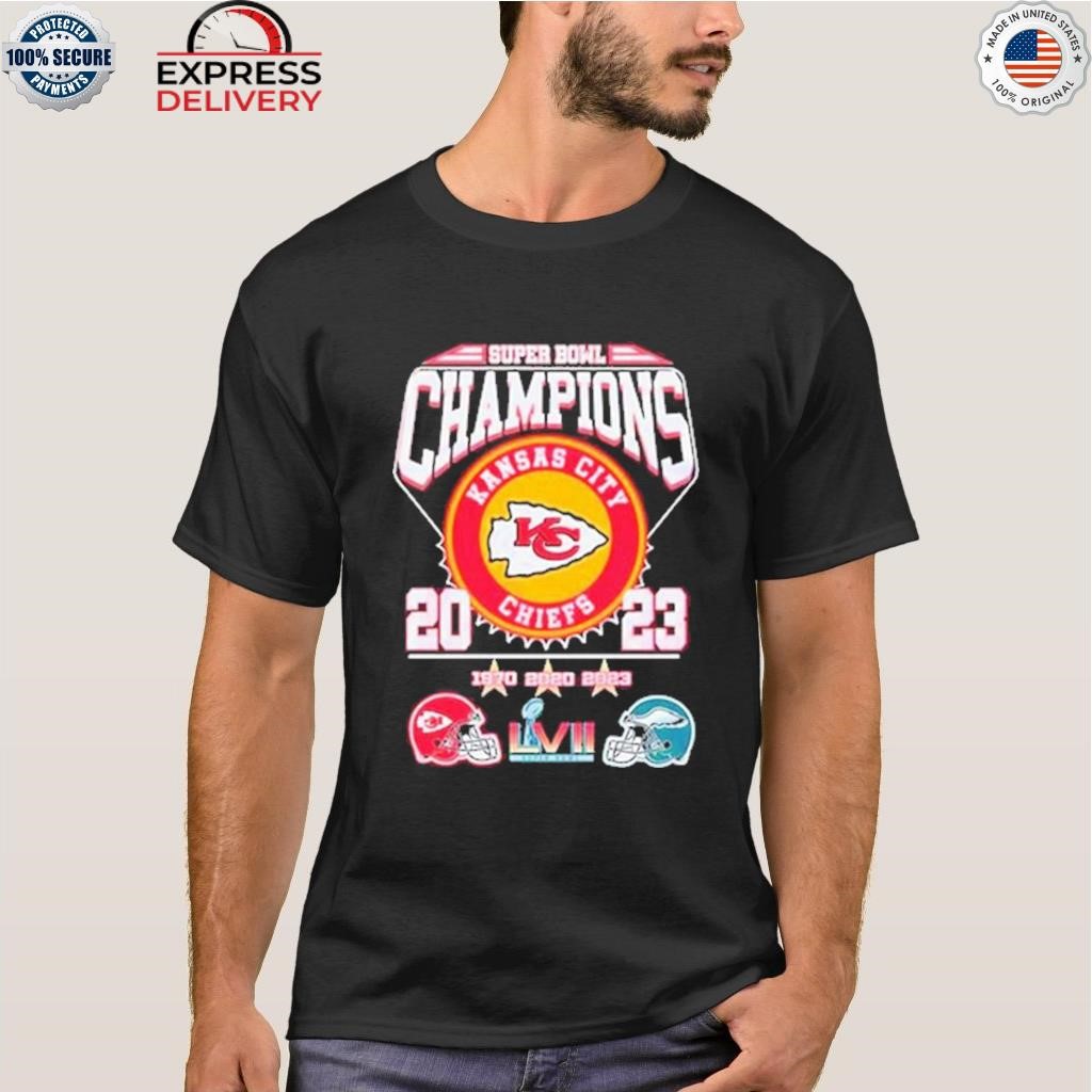 Kansas City Chiefs Super Bowl Champions 1970 2020 2023 Go Chiefs shirt,  hoodie, sweater, long sleeve and tank top