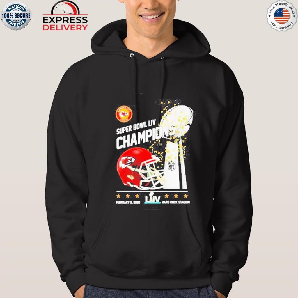 Kansas City Chiefs Super Bowl Liv Champions Hoodie V58 - Tana Elegant