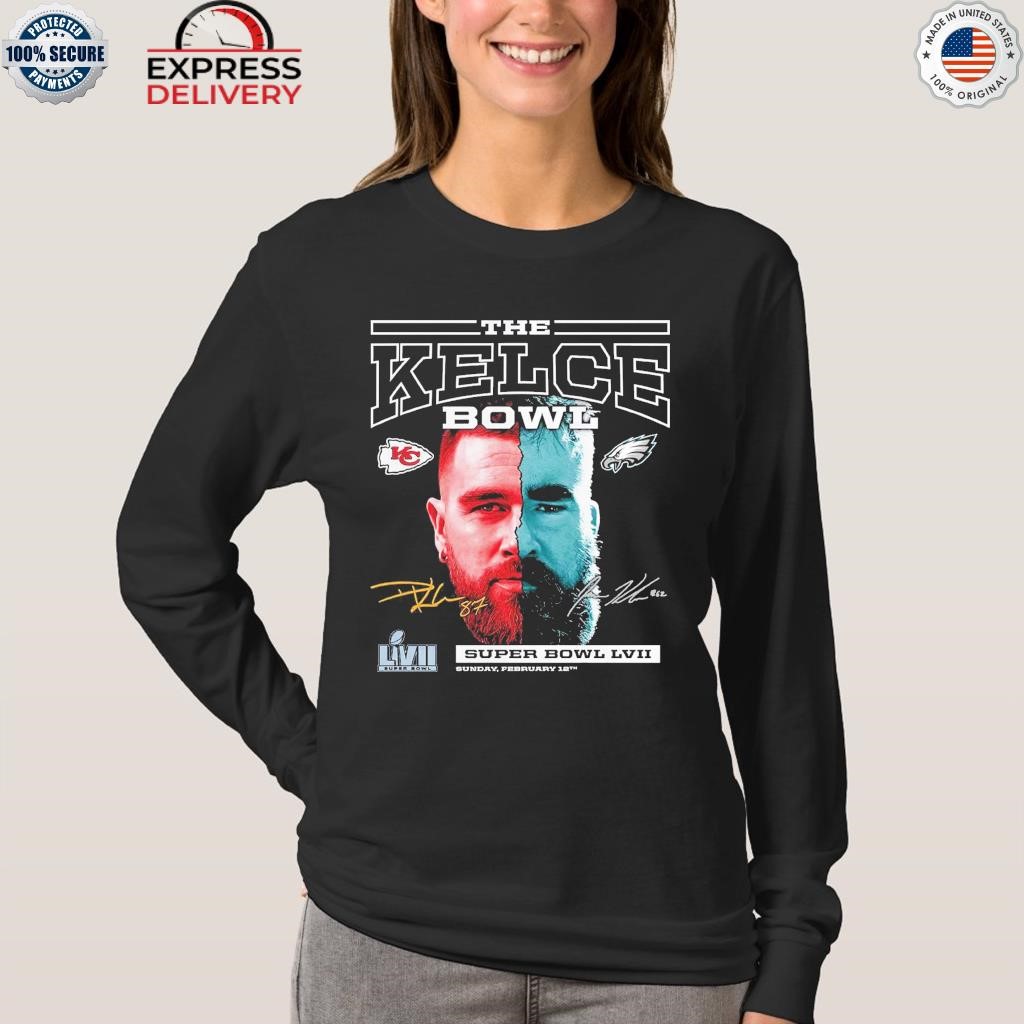 The Kelce Bowl Kansas City Chiefs vs Philadelphia Eagles Super Bowl LVII  Matchup T-Shirt, hoodie, sweater, long sleeve and tank top