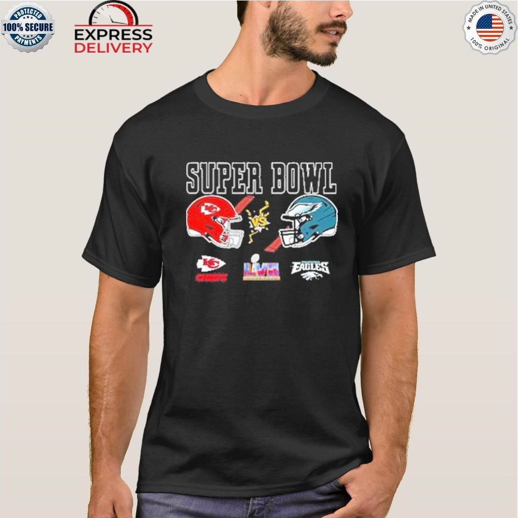 Kc Chiefs vs philadelphia eagles 2023 lvii super bowl shirt, hoodie,  sweater, long sleeve and tank top