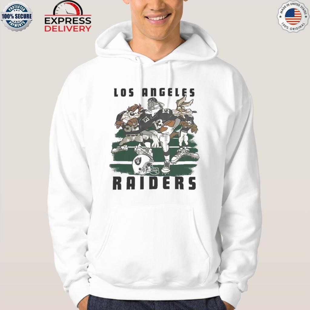 Looney tunes bugs bunny los angeles raiders shirt, hoodie, sweater, long  sleeve and tank top