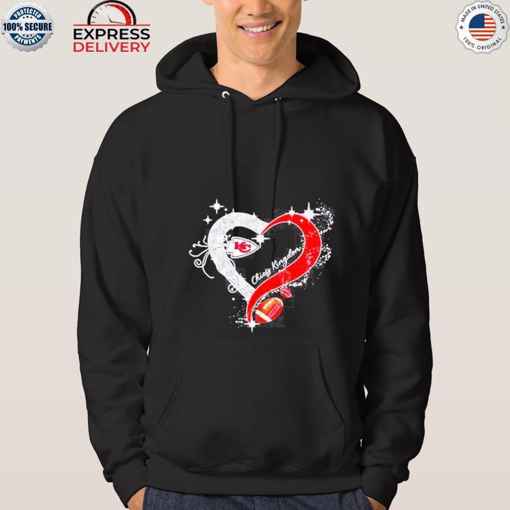 Love Kansas City Chiefs big heart shirt, hoodie, sweater, long