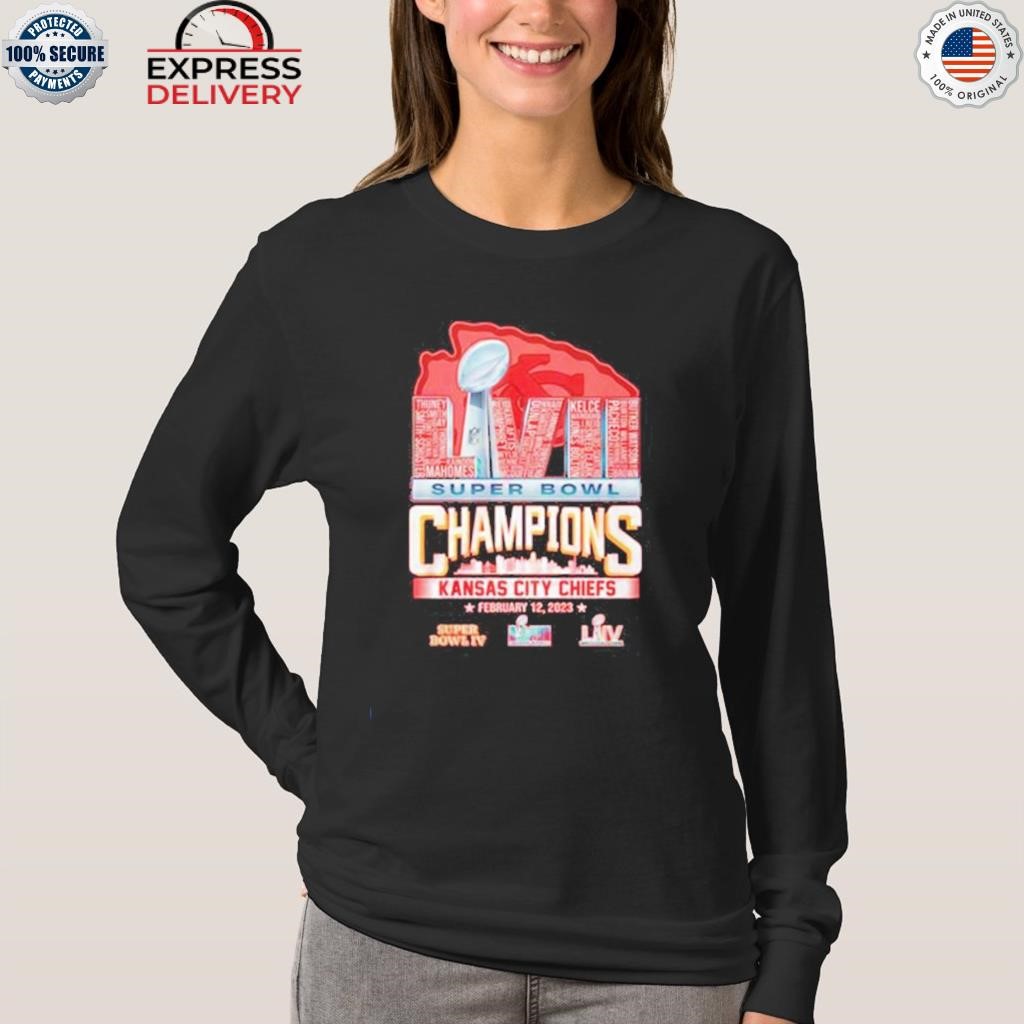 LVII Super Bowl Champions Kansas City February 12 2023 T Shirt