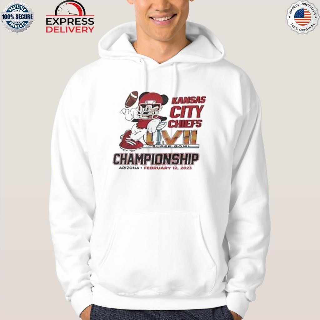 Mickey Mouse Kansas City Chiefs 2021 2022 AFC Championship Shirt