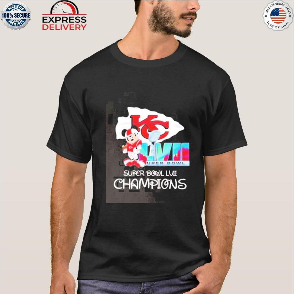 Official Mickey Kansas City Chiefs Super Bowl LVII champions shirt, hoodie,  sweater, long sleeve and tank top