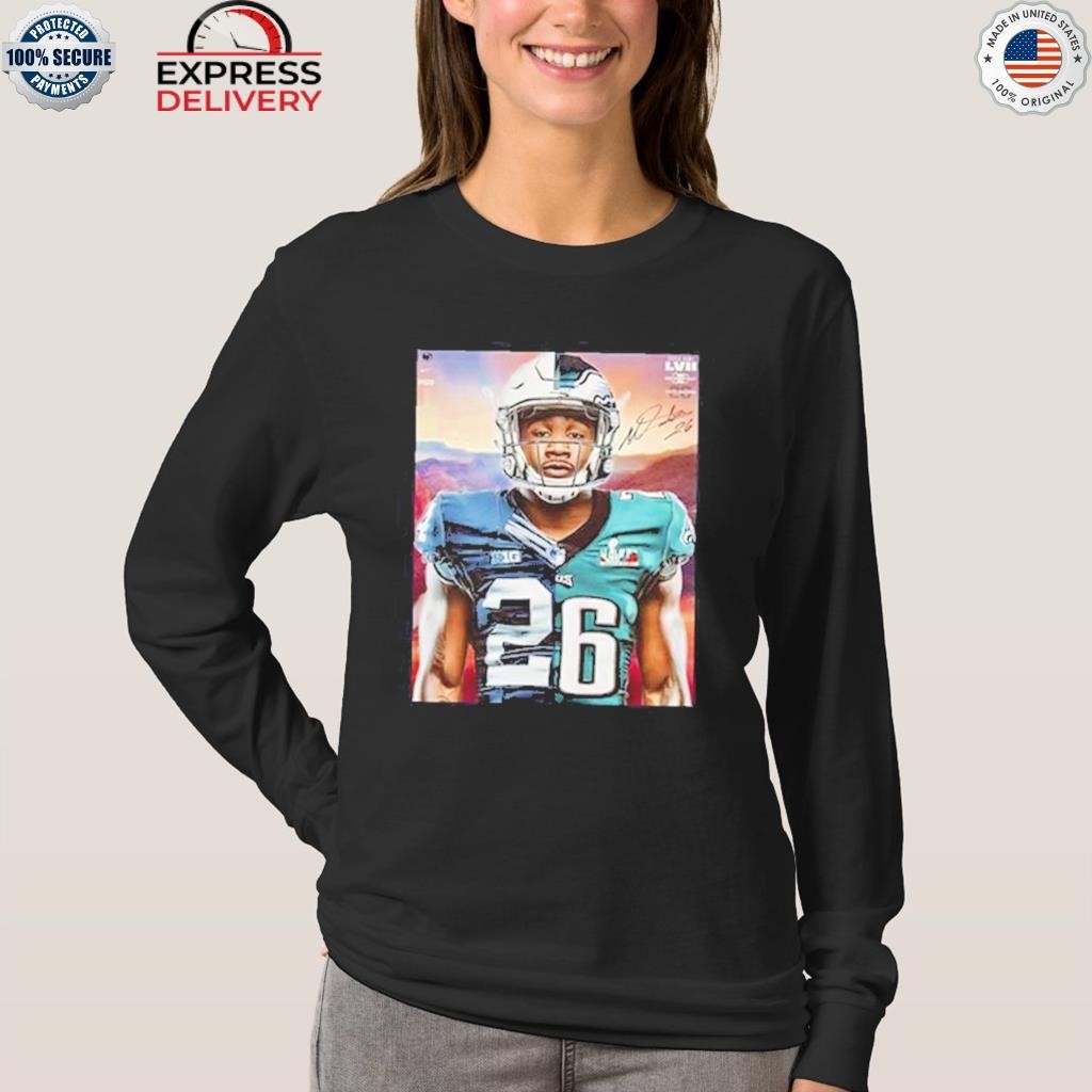 Miles Sanders Philadelphia Eagles signature 2023 shirt, hoodie