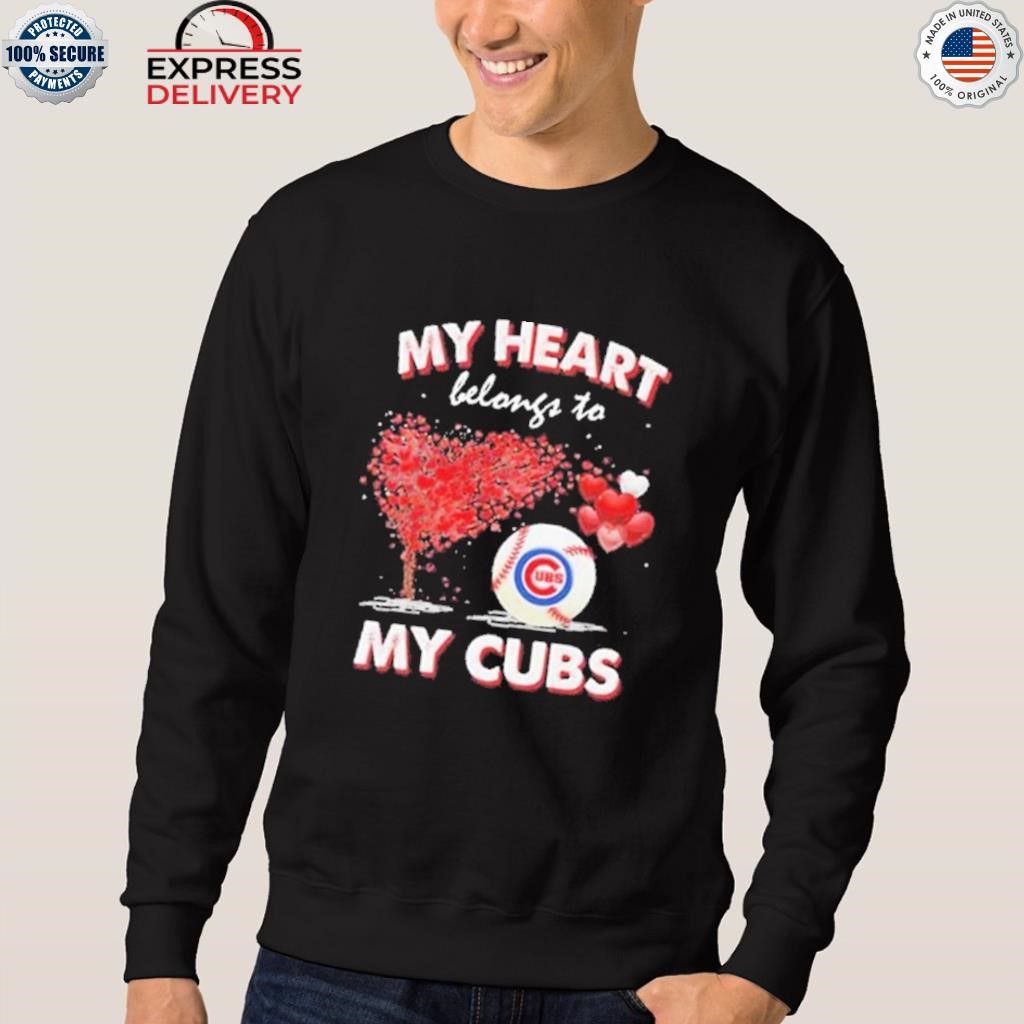 I Am A Cubsaholic Heart Chicago Cubs T-Shirt - TeeNavi