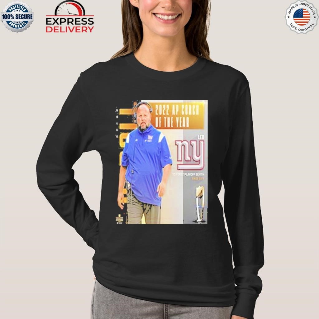 The 2022 NFL Coach Of The Year Is New York Giants HC Brian Daboll Unisex T- Shirt - REVER LAVIE