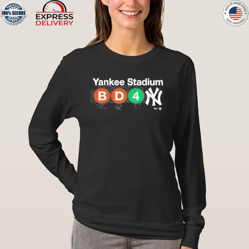 New York Yankees Stadium NY Subway shirt, hoodie, sweater, long