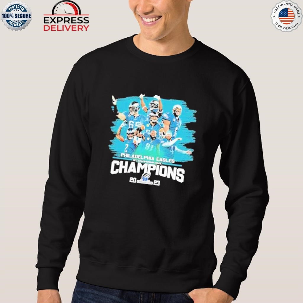 Nfl philadelphia eagles nfc championship 2023 shirt, hoodie, sweater, long  sleeve and tank top