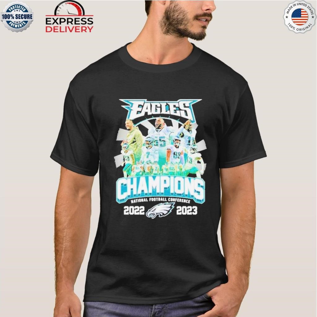 Philadelphia eagles 2023 NFC conference champions shirt, hoodie