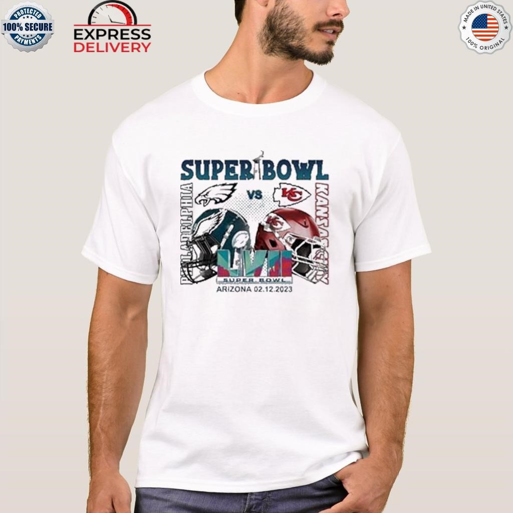 The Philadelphia Eagles Vs Kansas City Chiefs LVII Super Bowl 2023 shirt,  hoodie, sweater, long sleeve and tank top