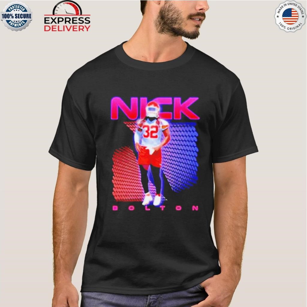 nick Bolton Kansas City Chiefs football player shirt - Store T-shirt  Shopping Online