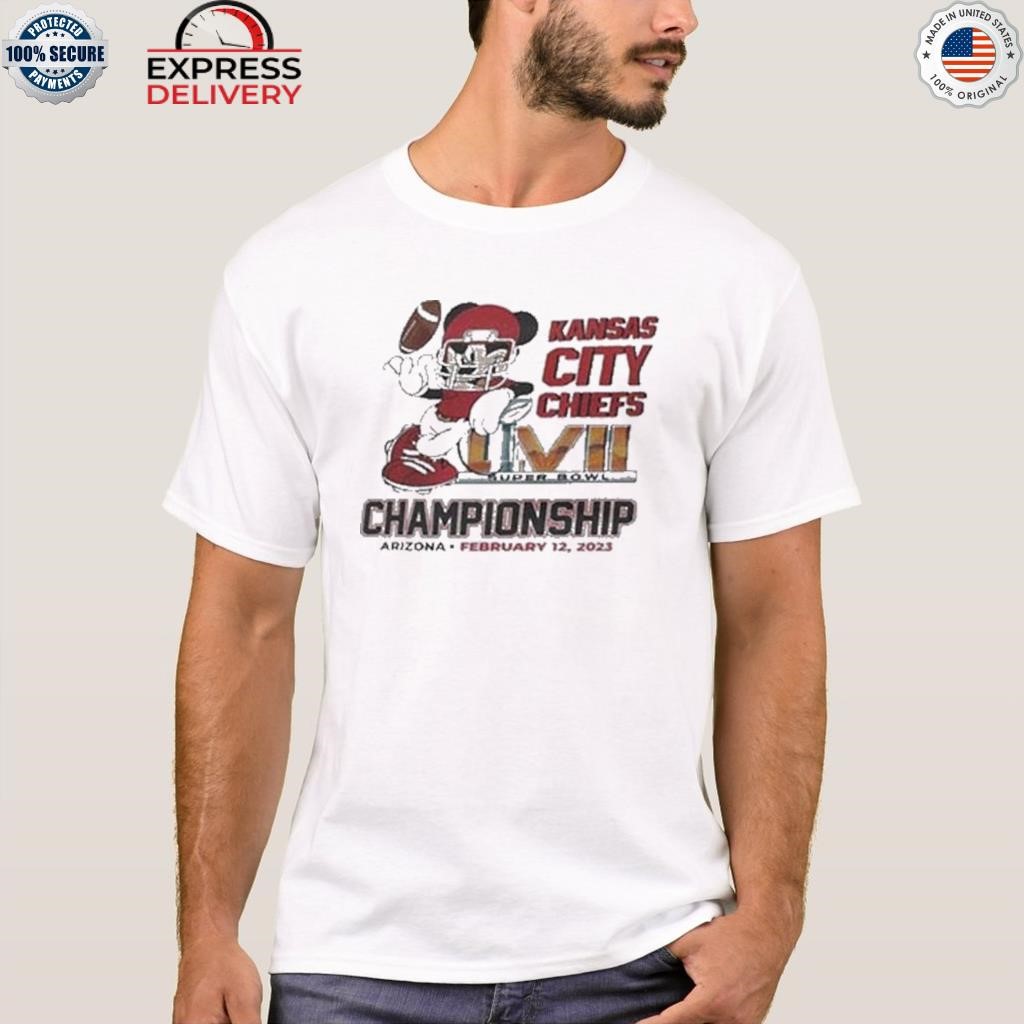 Official Mickey Kansas City Chiefs Super Bowl LVII champions shirt, hoodie,  sweater, long sleeve and tank top