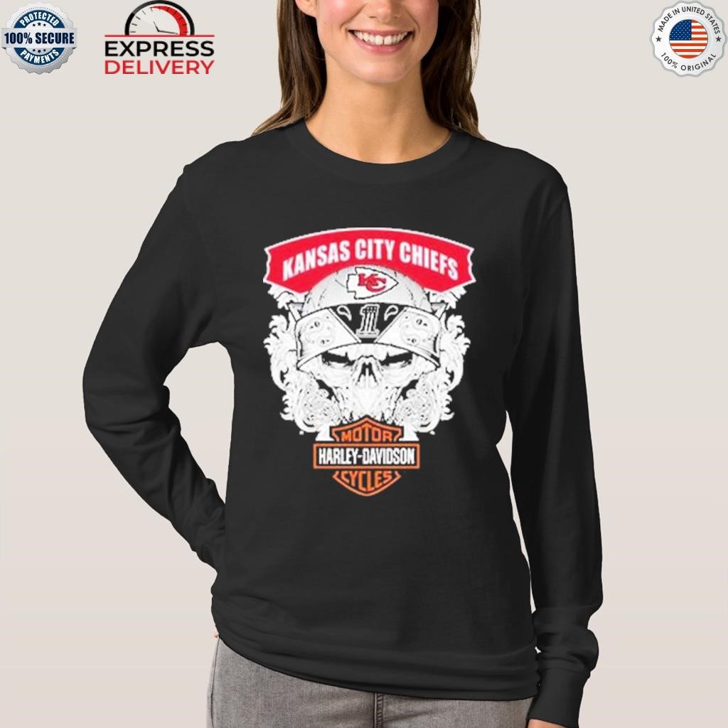 Funny NFL Kansas City Chiefs Skull Shirt, hoodie, sweater, long sleeve and  tank top