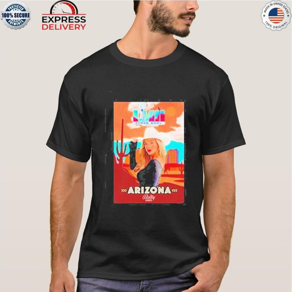 Official super bowl lvii arizona bally sports annie agar shirt