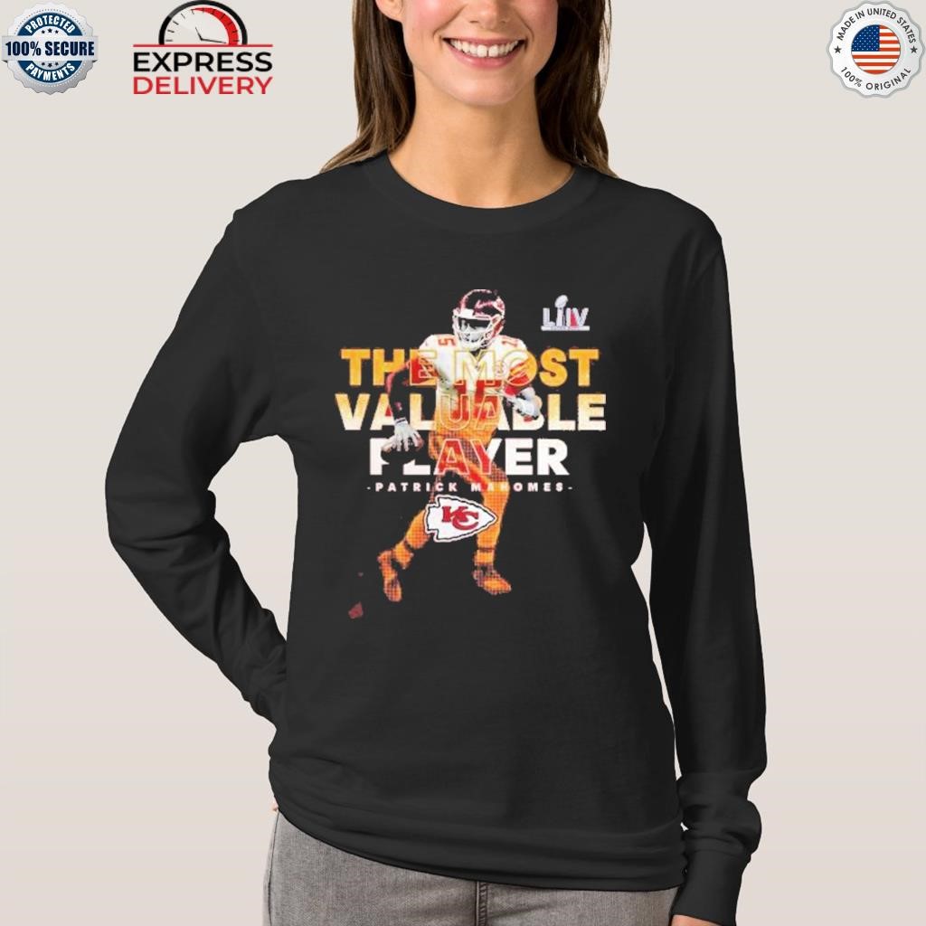 Patrick Mahomes Kansas city Chiefs the most valuable player T-shirt,  hoodie, sweater and long sleeve