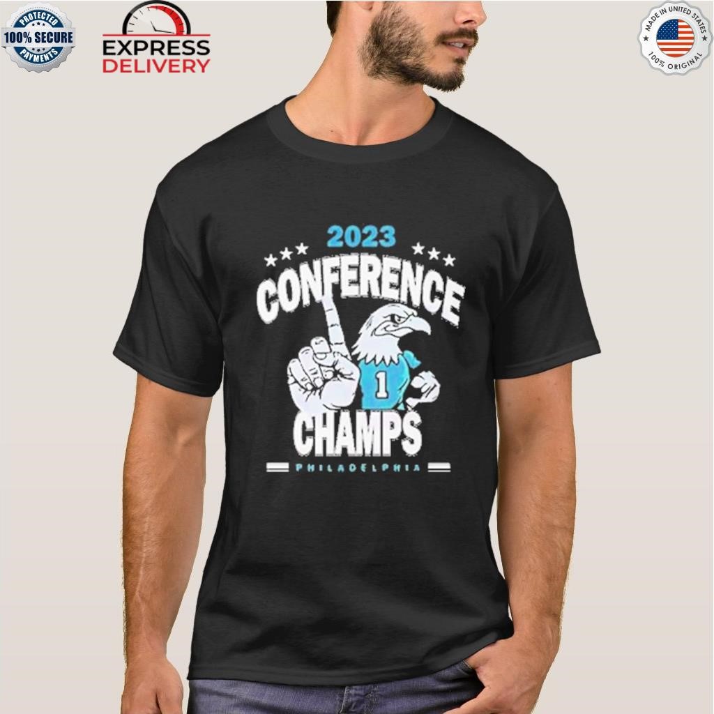 Philadelphia eagles 2023 conference champs shirt