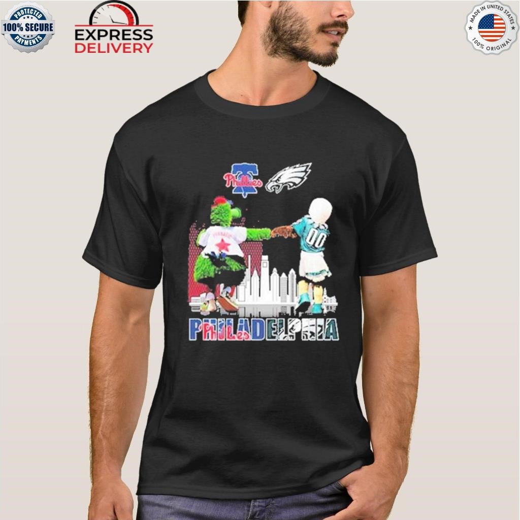 Men's PLEASURES Gray Philadelphia Phillies Mascot T-Shirt in 2023