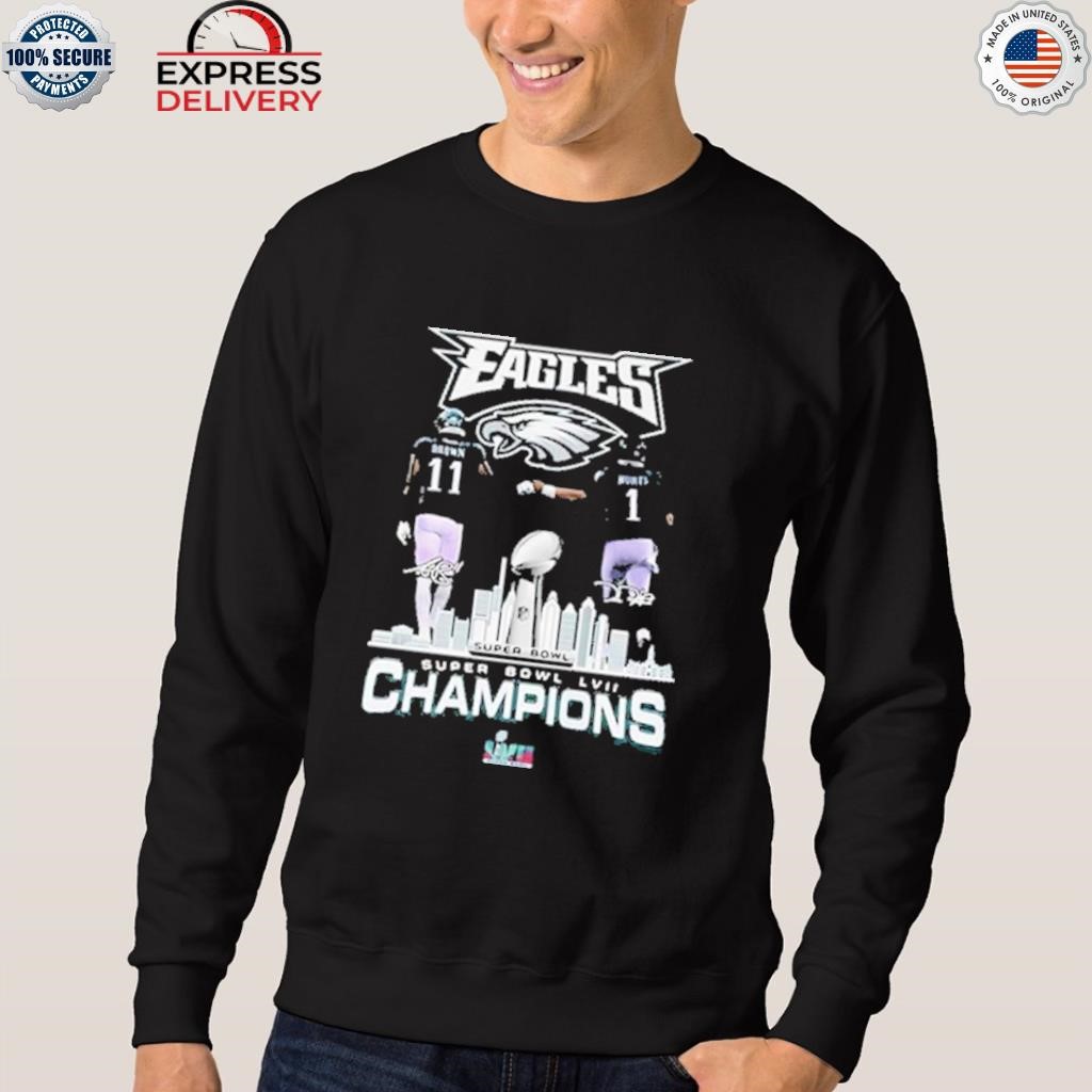 Philadelphia Eagles Beat New England Patriots 41-33 To Win Super Bowl Lvii  shirt, hoodie, sweater, long sleeve and tank top