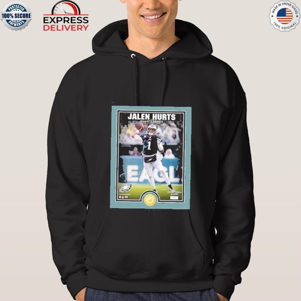 Premium Philadelphia eagles jalen hurts highland mint framed bronze coin  shirt, hoodie, sweater, long sleeve and tank top