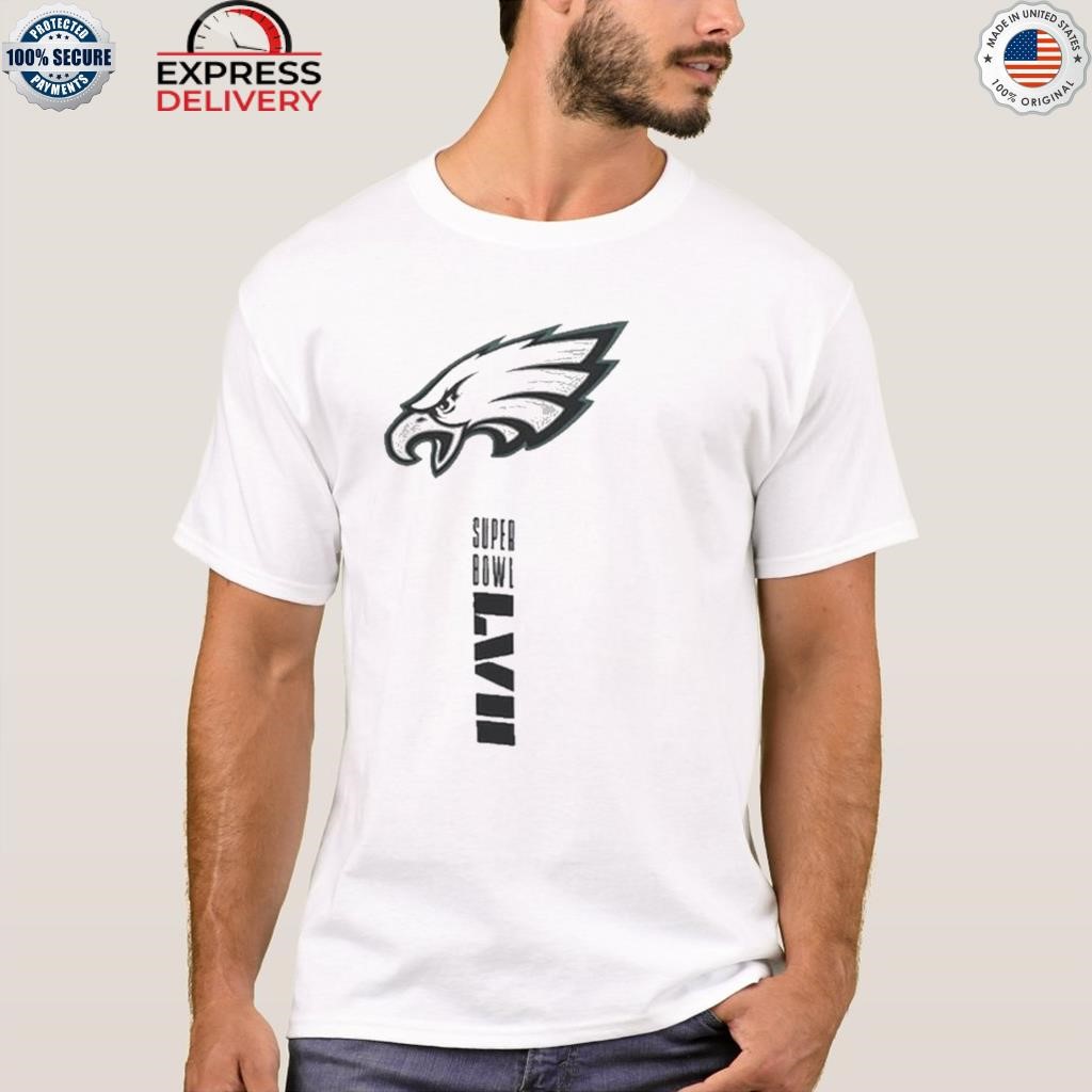 Philadelphia eagles nike super bowl lvii opening night shirt
