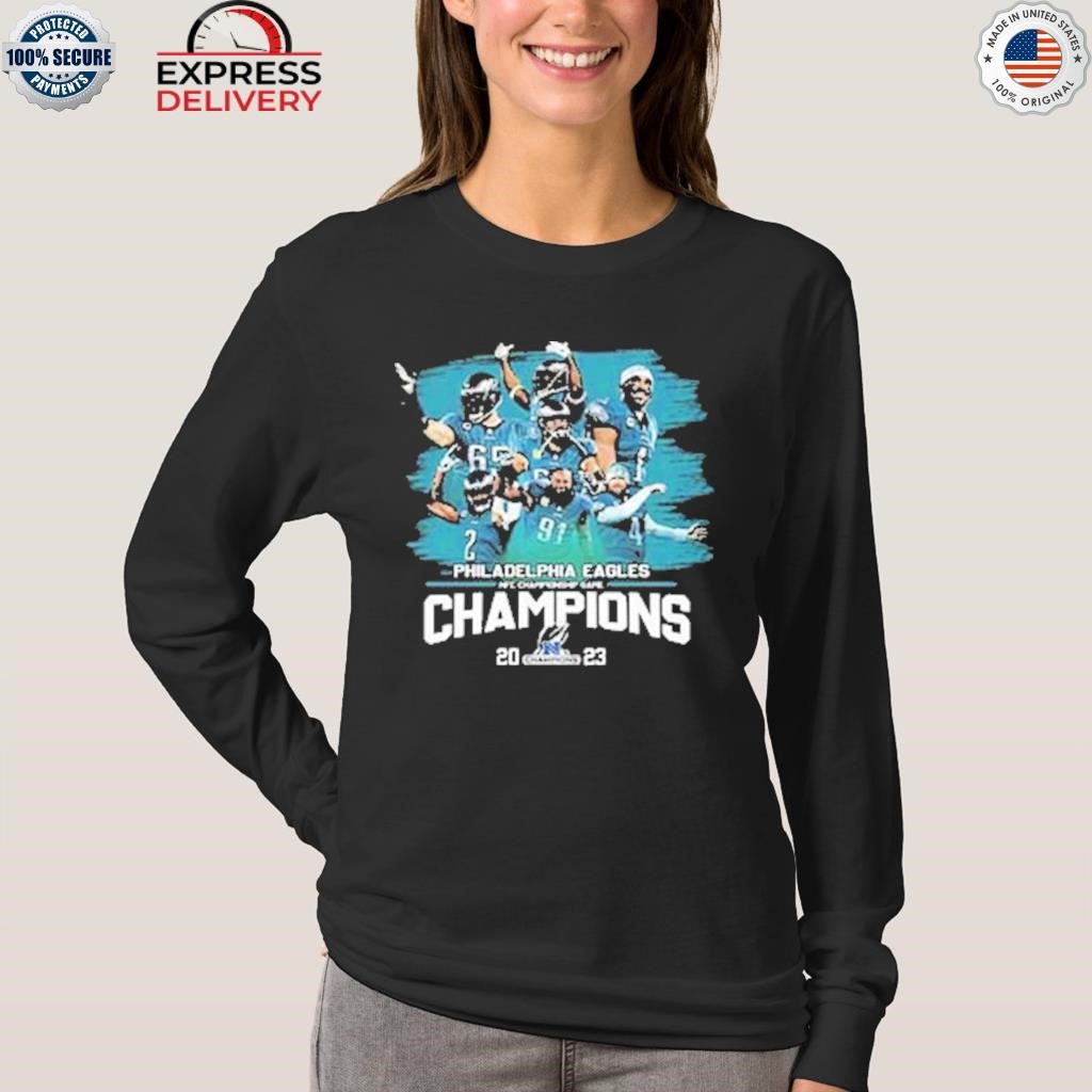 Philadelphia eagles philadelphia eagles nfc championship game champions 2023  shirt, hoodie, sweater, long sleeve and tank top