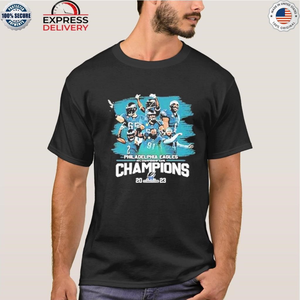 Philadelphia eagles philadelphia eagles nfc championship game champions 2023 shirt