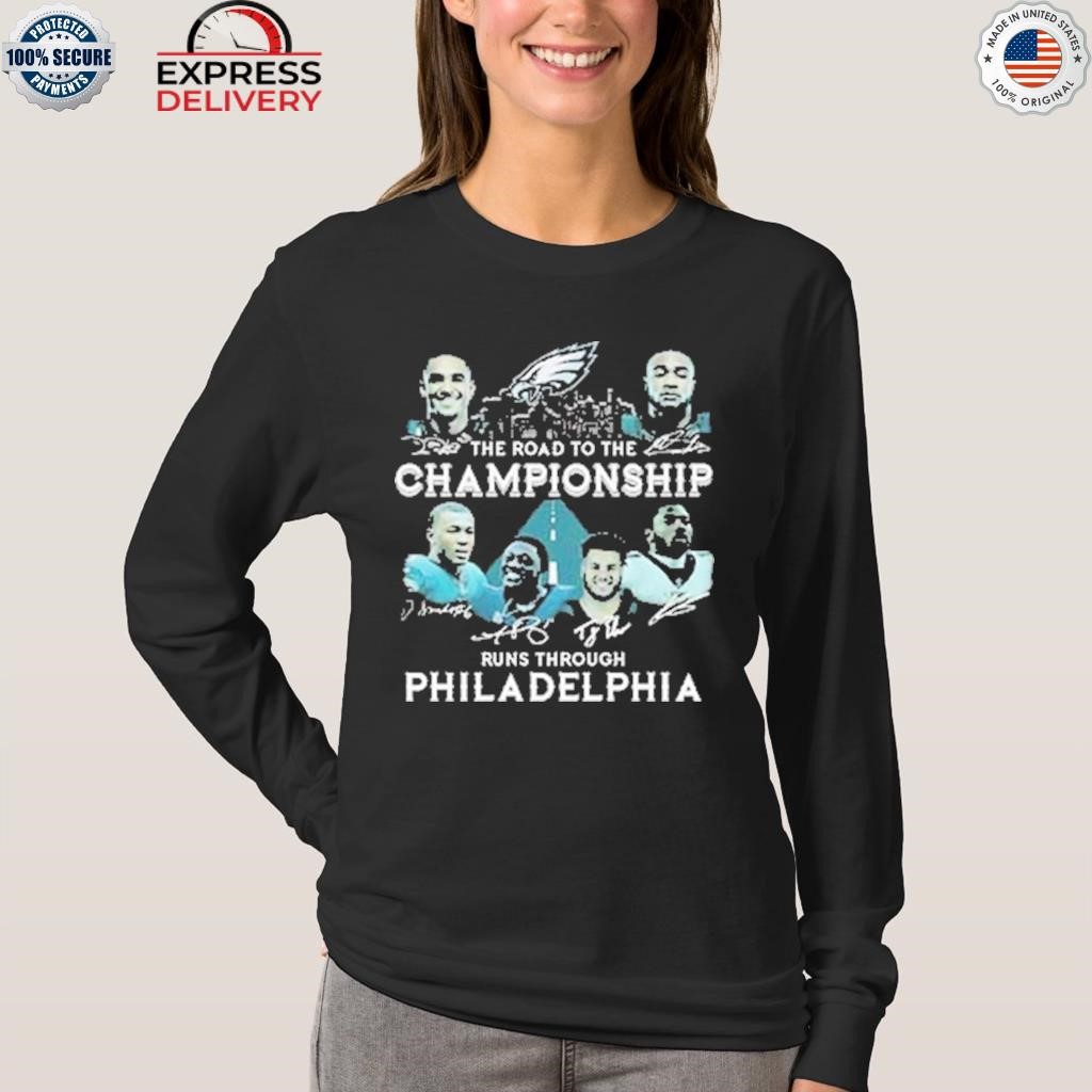 Philadelphia Sport Teams On The Road Signatures Shirt