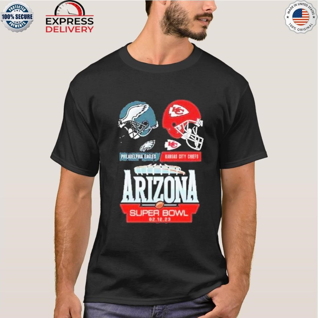 Philadelphia Eagles Vs Kansas City Chiefs In Super Bowl 57 T-Shirt