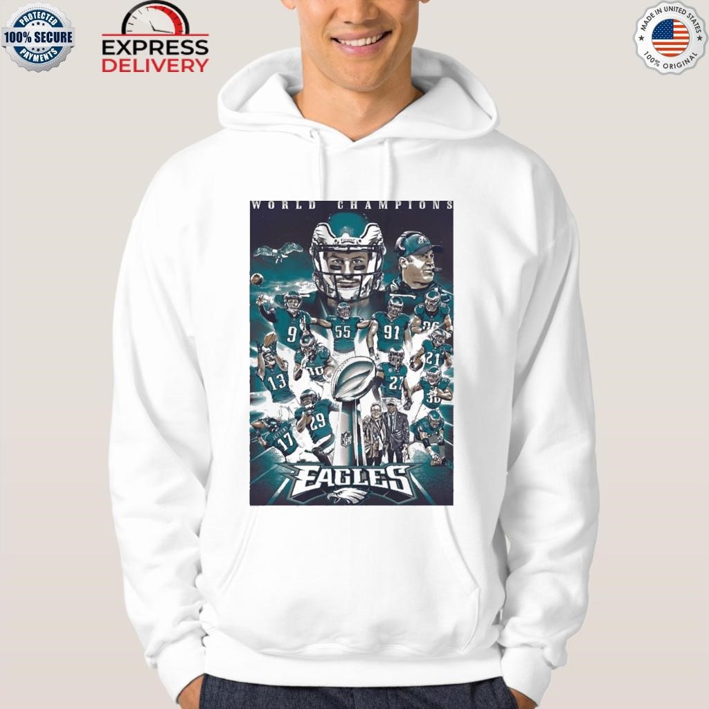 HOT NFL Philadelphia Eagles Super Bowl LVII Champions Shirt, Hoodie -  Express your unique style with BoxBoxShirt in 2023