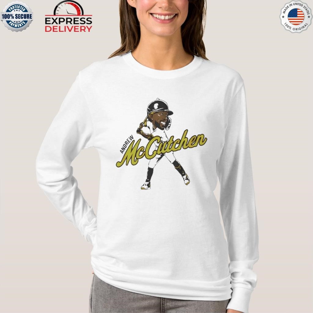 Pittsburgh andrew mccutchen caricature shirt, hoodie, sweater, long sleeve  and tank top