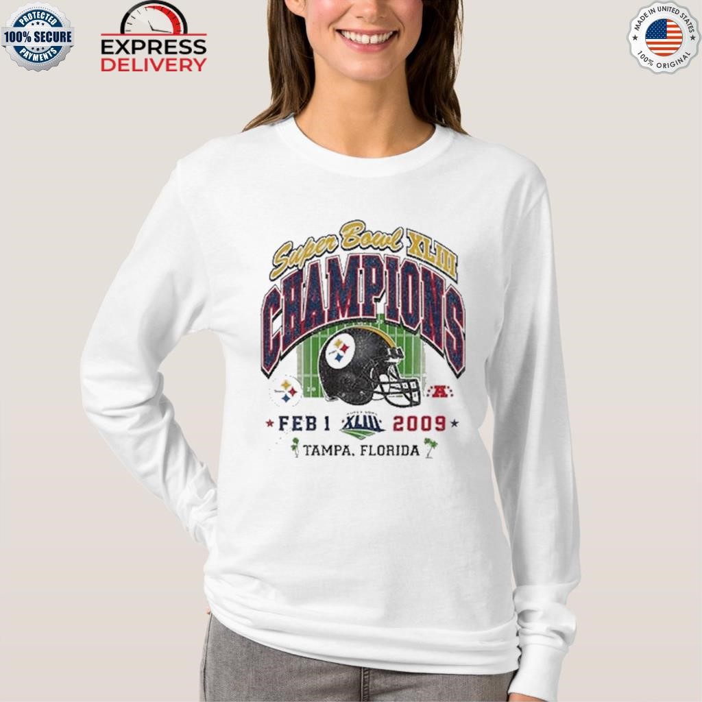 Pittsburgh Steelers super bowl champions gridiron locker Tampa Florida t- shirt, hoodie, sweater, long sleeve and tank top