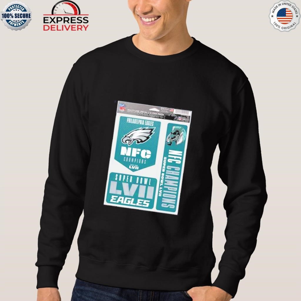 Premium Wincraft philadelphia eagles 2022 nfc champions three-pack shirt,  hoodie, sweater, long sleeve and tank top