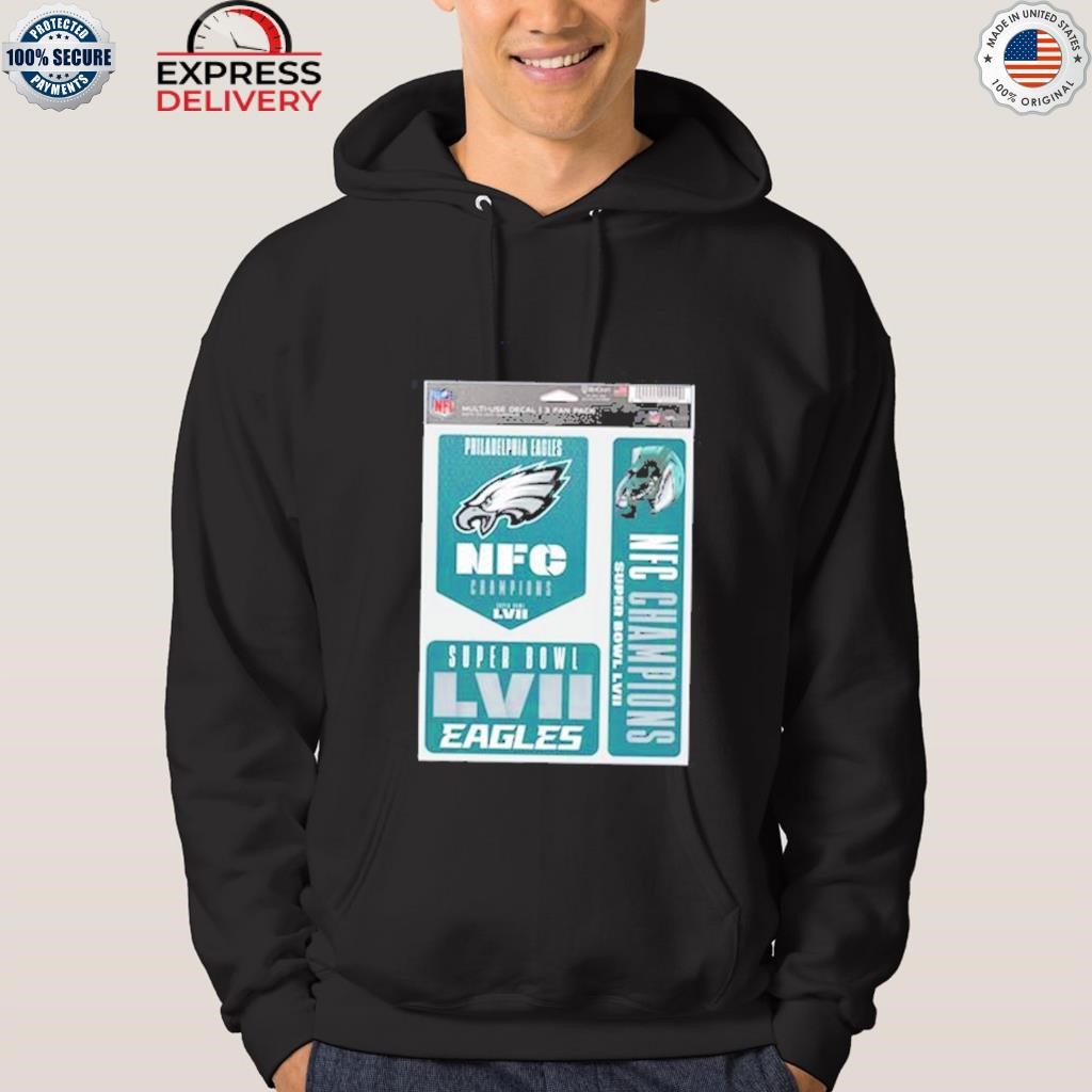 WinCraft Philadelphia Eagles 2022 NFC Champions Shirt, hoodie