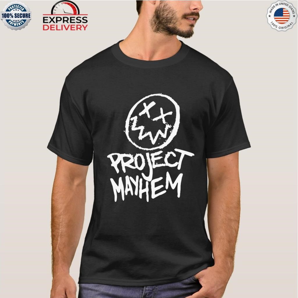 Project Mayhem T-Shirt  Fight Club Tyler & Druden Shirt