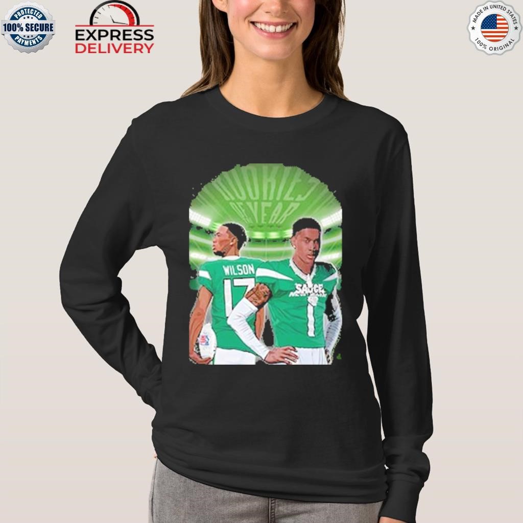 Garrett Wilson 17 New York Jets football player poster shirt, hoodie,  sweater, long sleeve and tank top