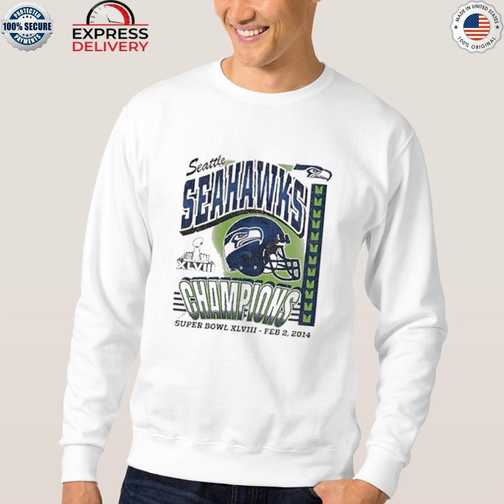 Super Bowl Champ Seattle Seahawks Football Hoodie Seahawks Super Funny  Vintage