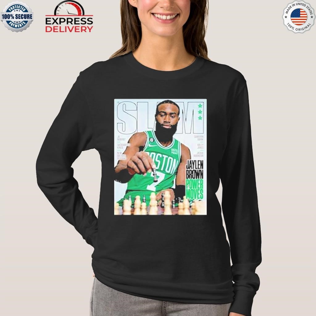 Slam Jaylen Brown Power Moves Shirt Longsleeve